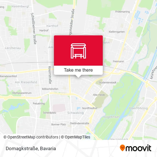 Карта Domagkstraße