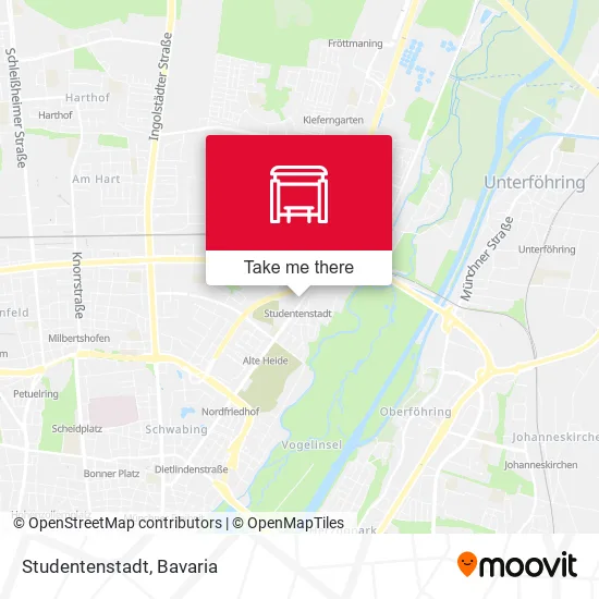 Карта Studentenstadt
