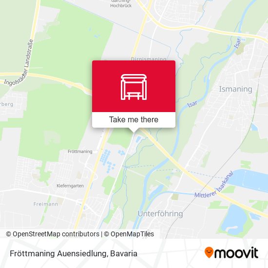 Fröttmaning Auensiedlung map