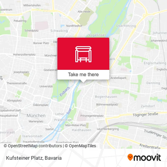 Карта Kufsteiner Platz