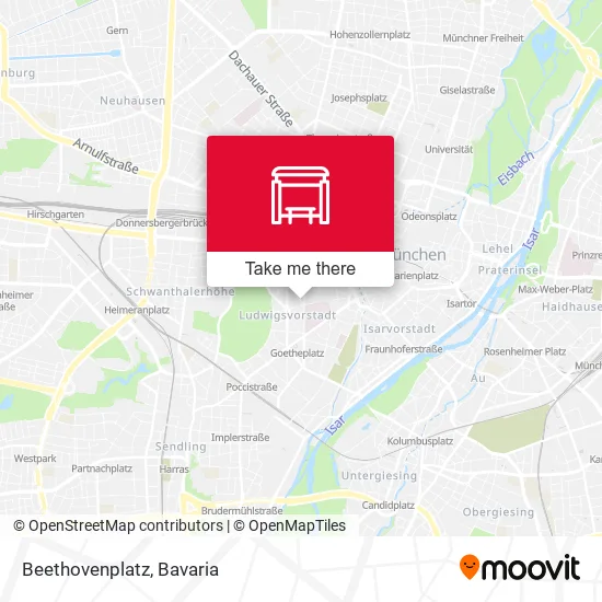 Карта Beethovenplatz