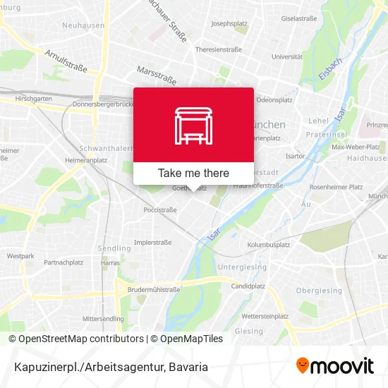 Карта Kapuzinerpl./Arbeitsagentur