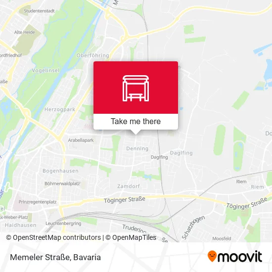Карта Memeler Straße