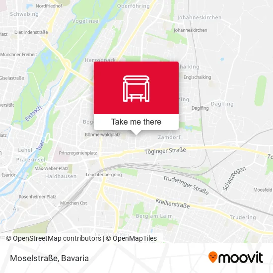 Карта Moselstraße