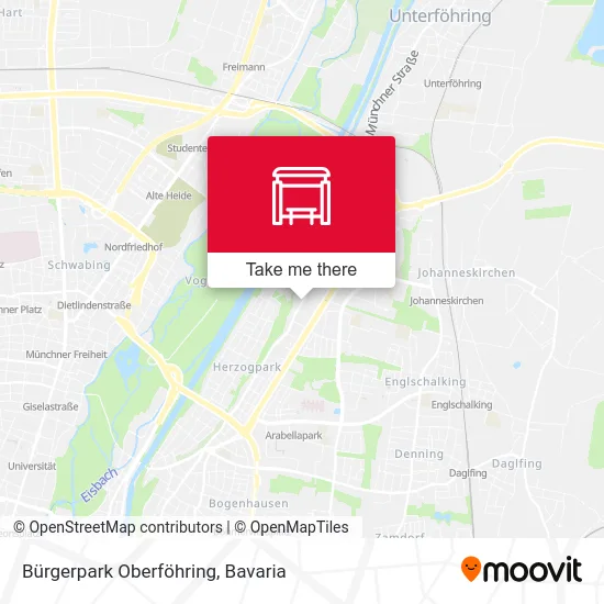 Карта Bürgerpark Oberföhring