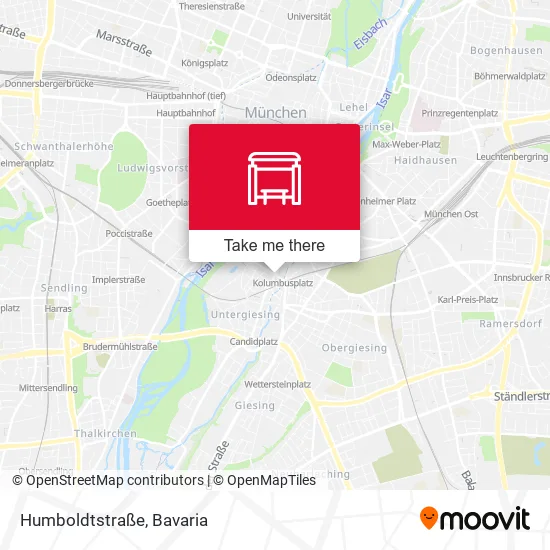 Карта Humboldtstraße