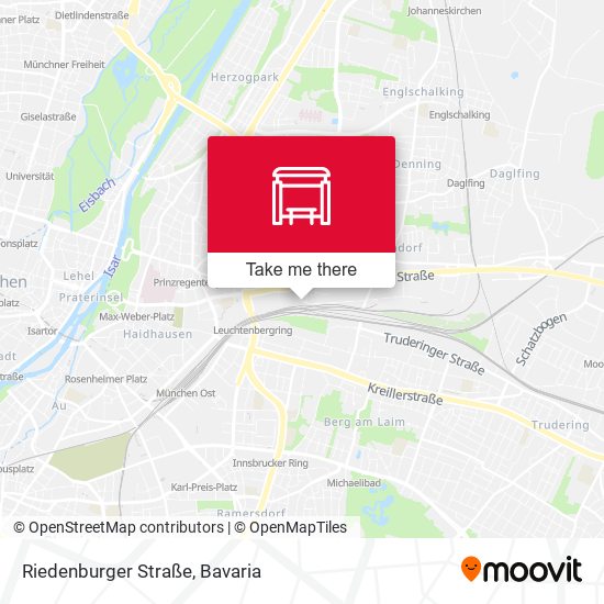Riedenburger Straße map