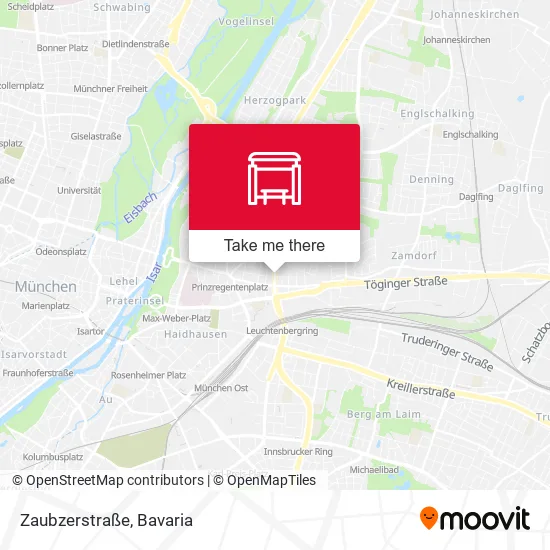 Карта Zaubzerstraße
