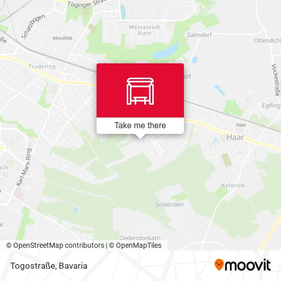 Карта Togostraße
