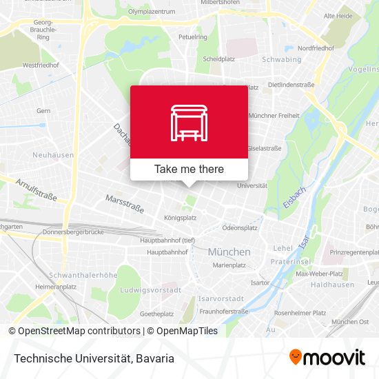 Карта Technische Universität
