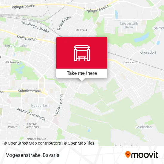 Карта Vogesenstraße