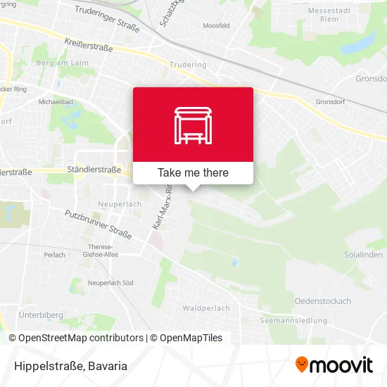 Карта Hippelstraße