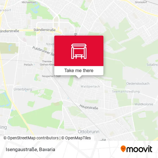 Карта Isengaustraße