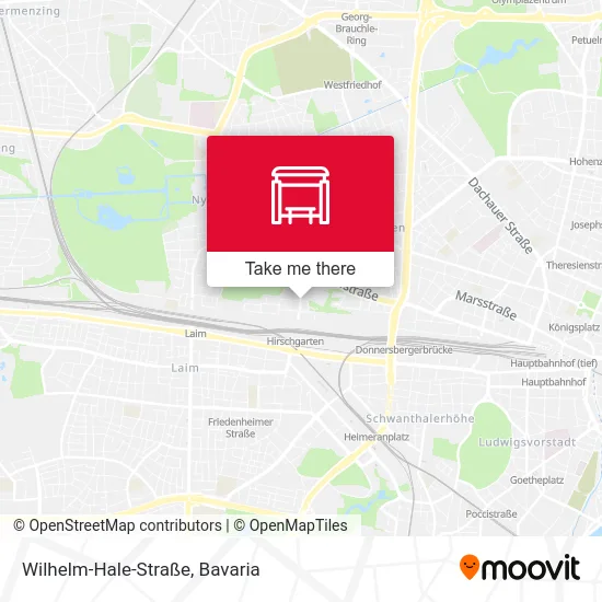 Карта Wilhelm-Hale-Straße
