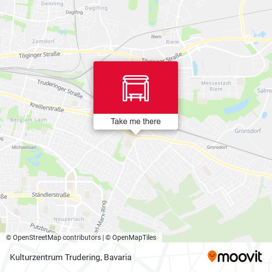 Kulturzentrum Trudering map
