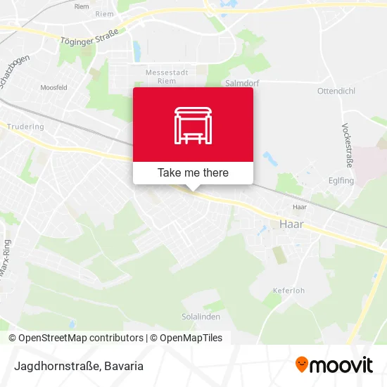 Карта Jagdhornstraße