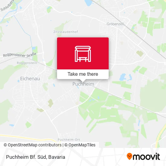Карта Puchheim Bf. Süd