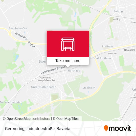 Germering, Industriestraße map