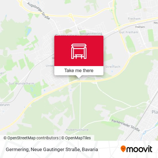 Карта Germering, Neue Gautinger Straße