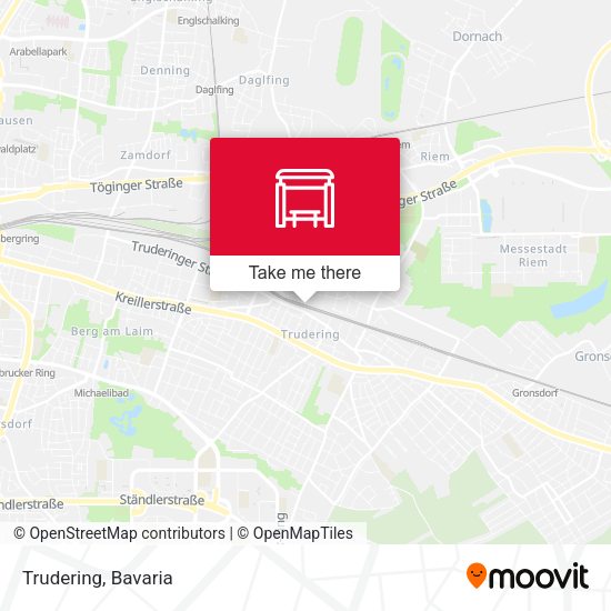 Карта Trudering