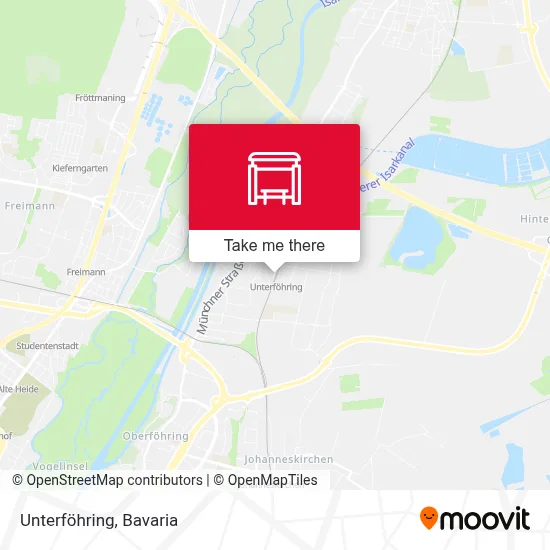 Unterföhring map