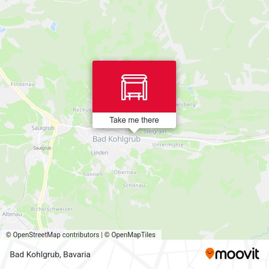 Карта Bad Kohlgrub
