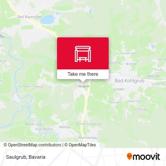 Карта Saulgrub