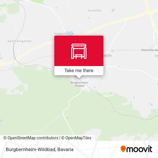 Карта Burgbernheim-Wildbad