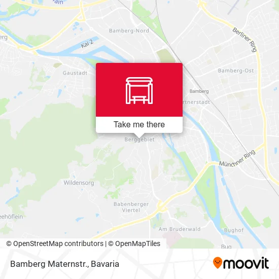 Карта Bamberg Maternstr.