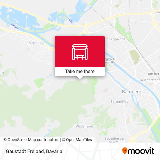 Карта Gaustadt Freibad
