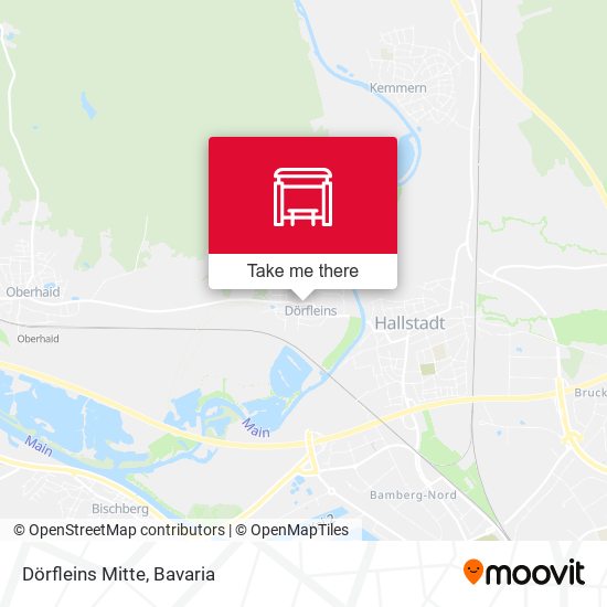 Dörfleins Mitte map