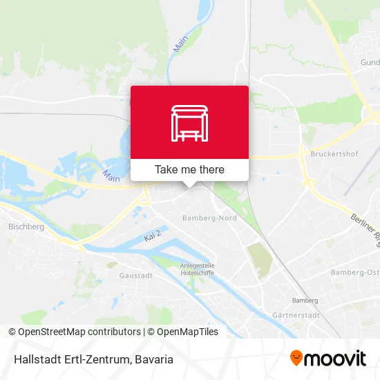 Карта Hallstadt Ertl-Zentrum