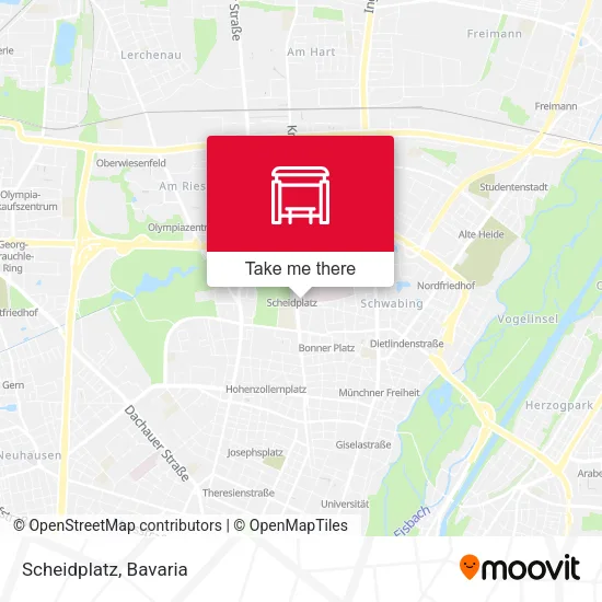 Карта Scheidplatz