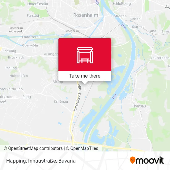 Карта Happing, Innaustraße