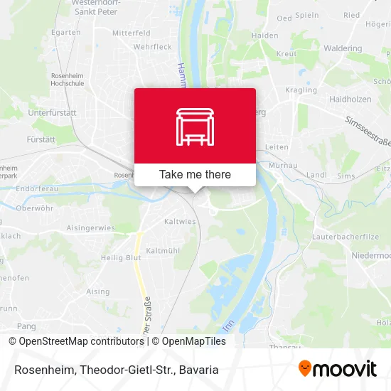 Карта Rosenheim, Theodor-Gietl-Str.