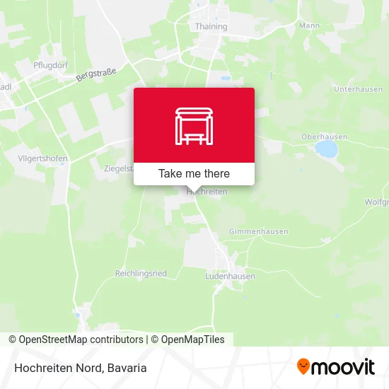 Карта Hochreiten Nord