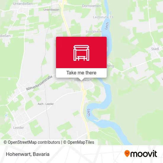Карта Hohenwart