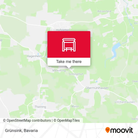 Карта Grünsink