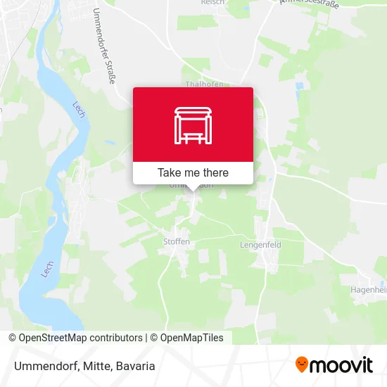 Карта Ummendorf, Mitte