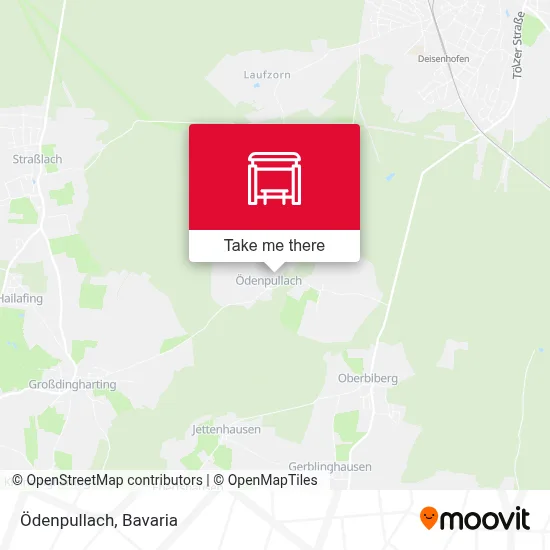 Ödenpullach map