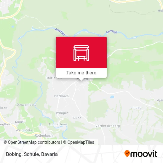Карта Böbing, Schule