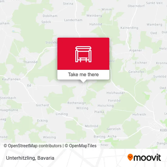 Карта Unterhitzling