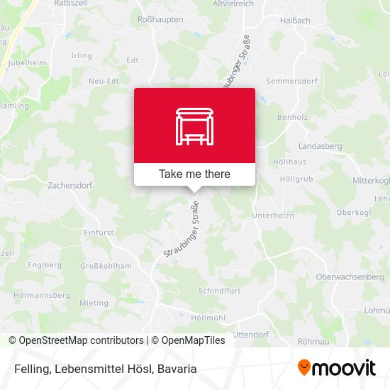 Карта Felling, Lebensmittel Hösl