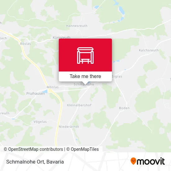 Карта Schmalnohe Ort
