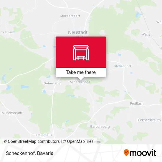 Карта Scheckenhof