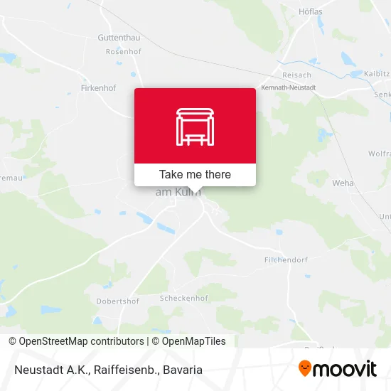 Карта Neustadt A.K., Raiffeisenb.