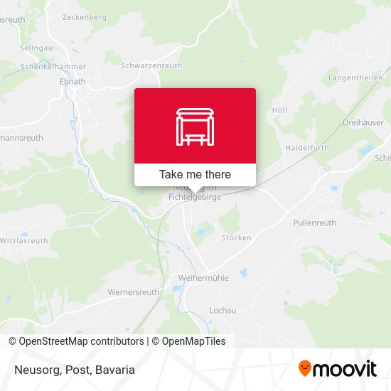 Карта Neusorg, Post