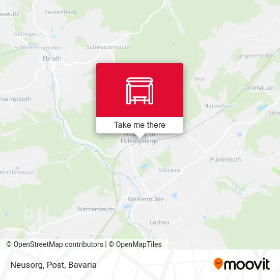 Карта Neusorg, Post