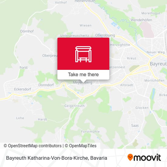 Карта Bayreuth Katharina-Von-Bora-Kirche