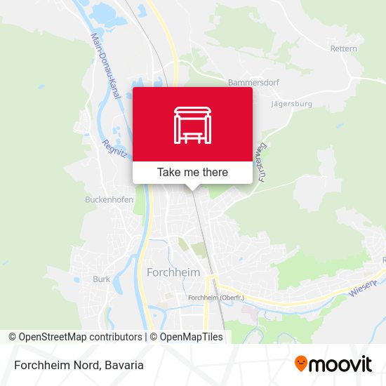 Карта Forchheim Nord
